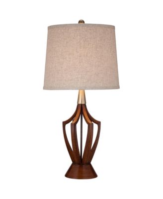 Настольная лампа 360 Lighting St. Claire Modern Mid Century, дерево и USB, 30 3/4" Tall