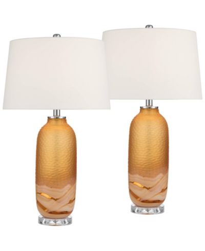 Набор настольных ламп Possini Euro Design Lapis 28 1/4"H со диммером