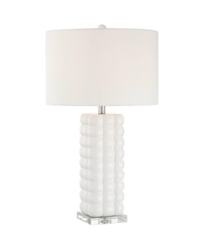 Настольная лампа 360 Lighting Carrie 28" High Textured Bubble Ceramic 3-Way