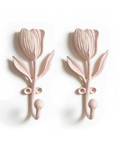 Декоративные настенные крючки Yigii Tulip, 2 шт.
