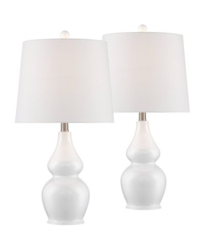 Настольные лампы 360 Lighting Jane 25" Mid Century Modern с Wi-Fi Smart Socket, комплект из 2 шт.
