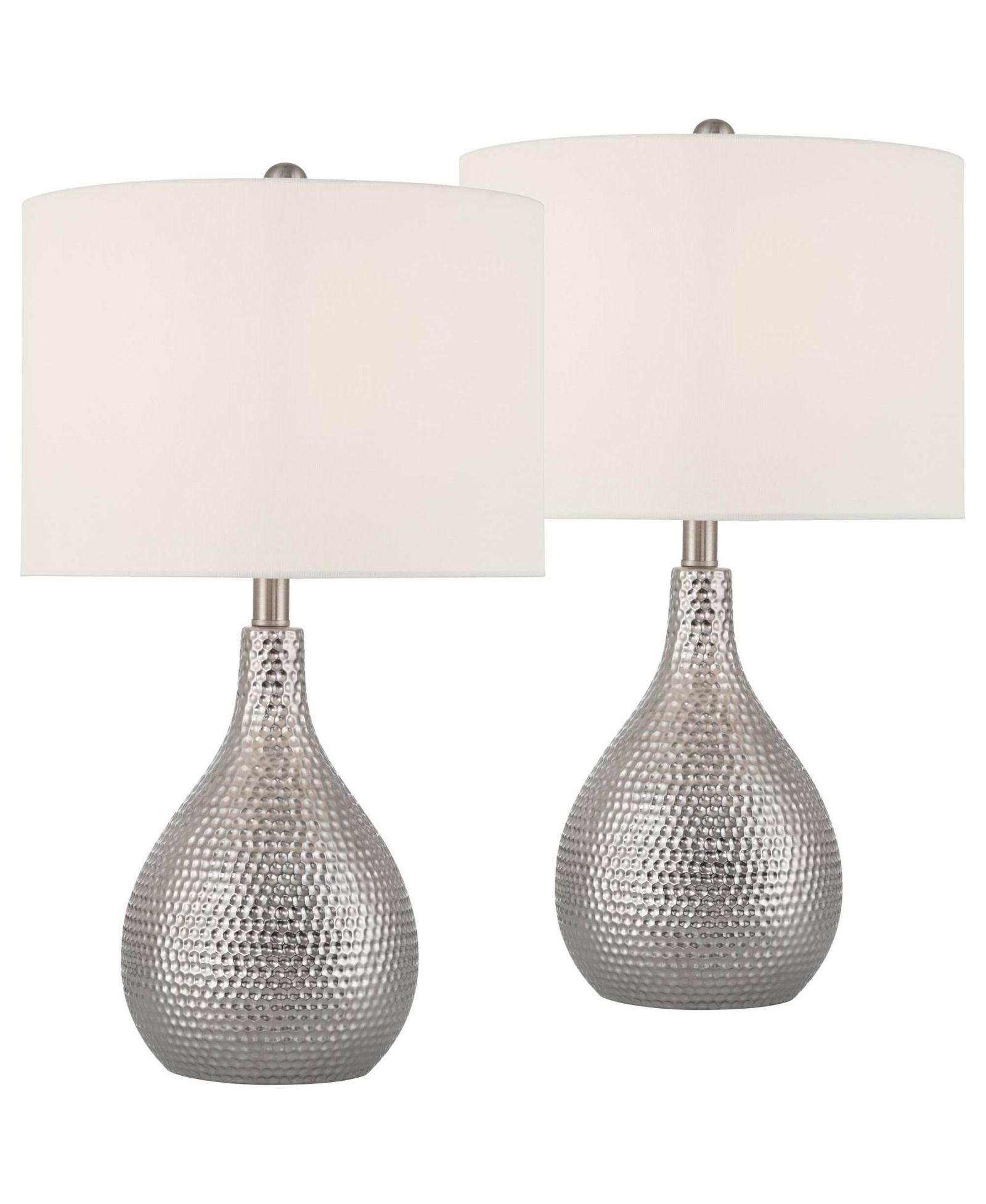 Набор из 2 настольных ламп 360 Lighting Titus 24 1/2" High Hammered