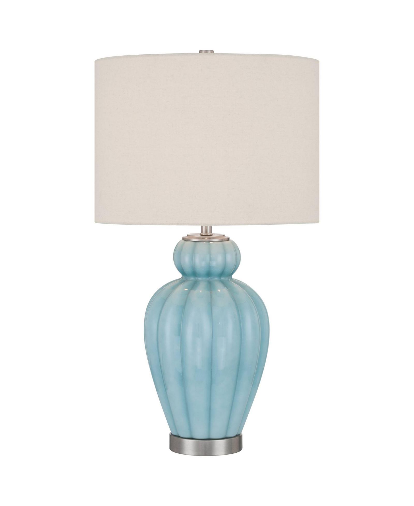 360 Lighting Leros 27 1/2" High Glass Gourd Table Lamp with Dimmer