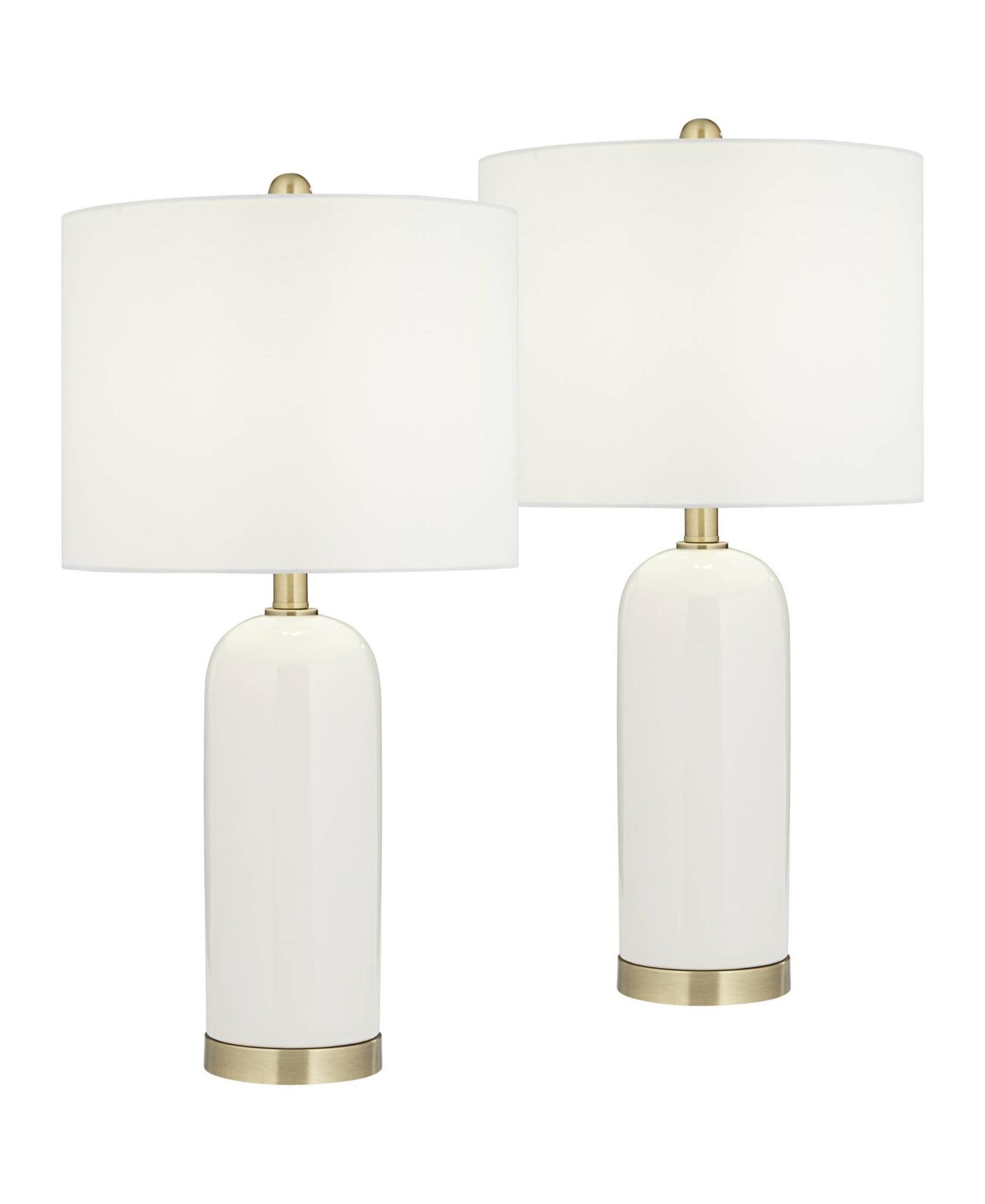 360 Lighting Draper 26" High Modern Coastal Table Lamps Set of 2