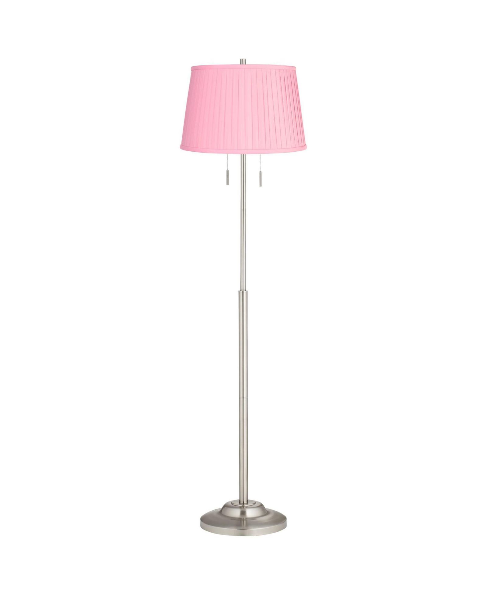 360 Lighting Abba Modern 66" Tall Standing Floor Lamp Pole Pull Chain