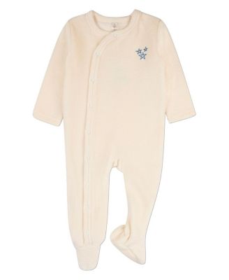 Детский комбинезон MeMoi Baby Boys Star Cluster из хлопка с велюровым покрытием