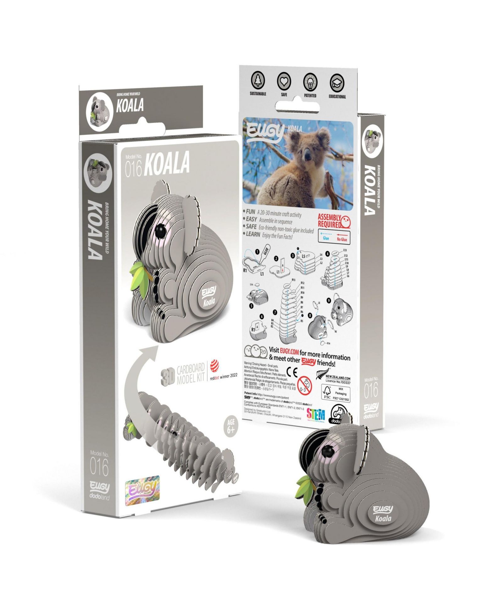 Eugy Koala 3D пазл