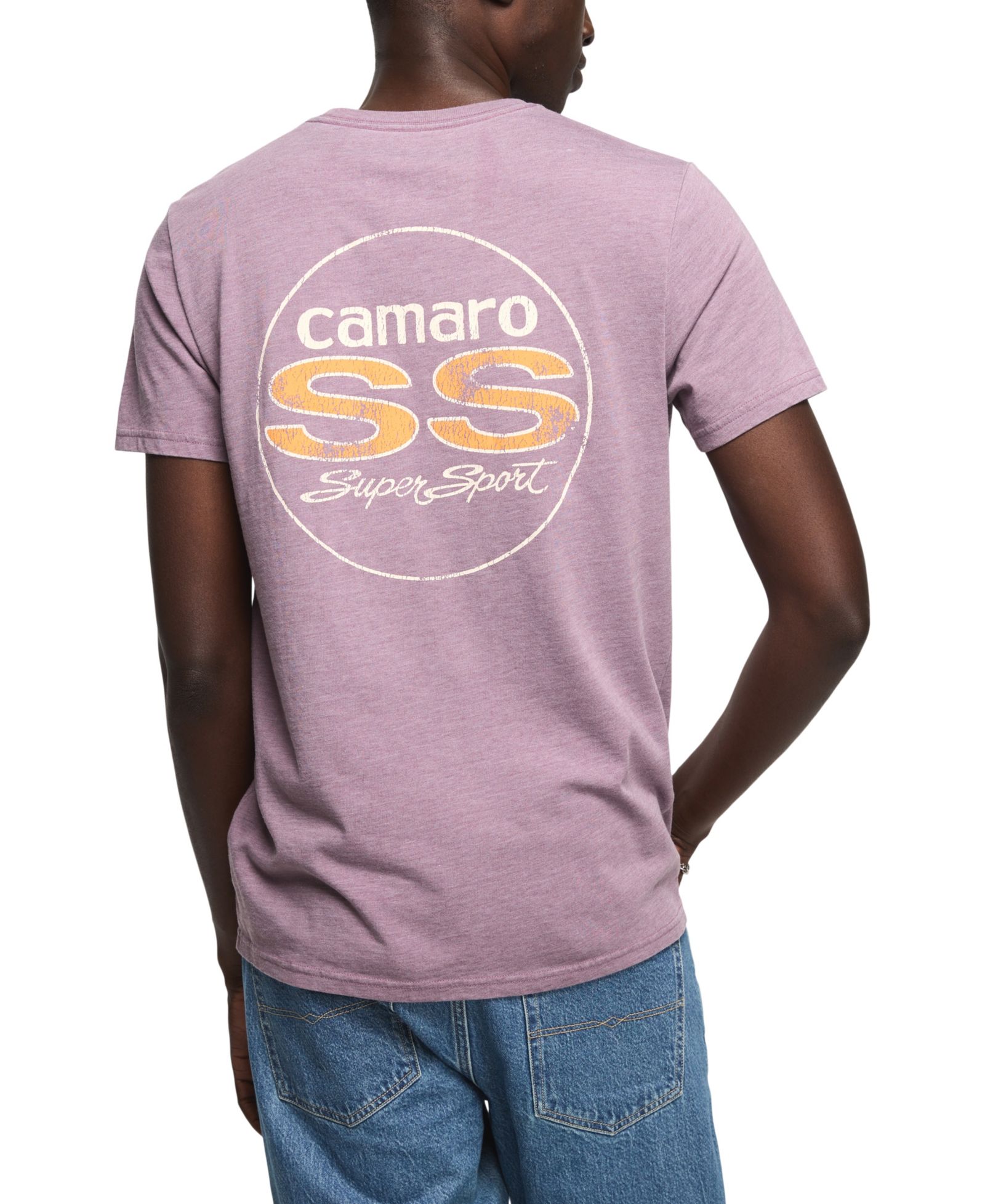 Lucky Brand Men's Camaro Super Sport Logo Graphic T-Shirt