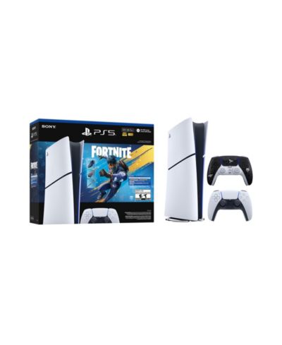 PlayStation 5 Digital Edition 825GB Fortnite Bundle Console с DualSense Controller и The Last of Us
