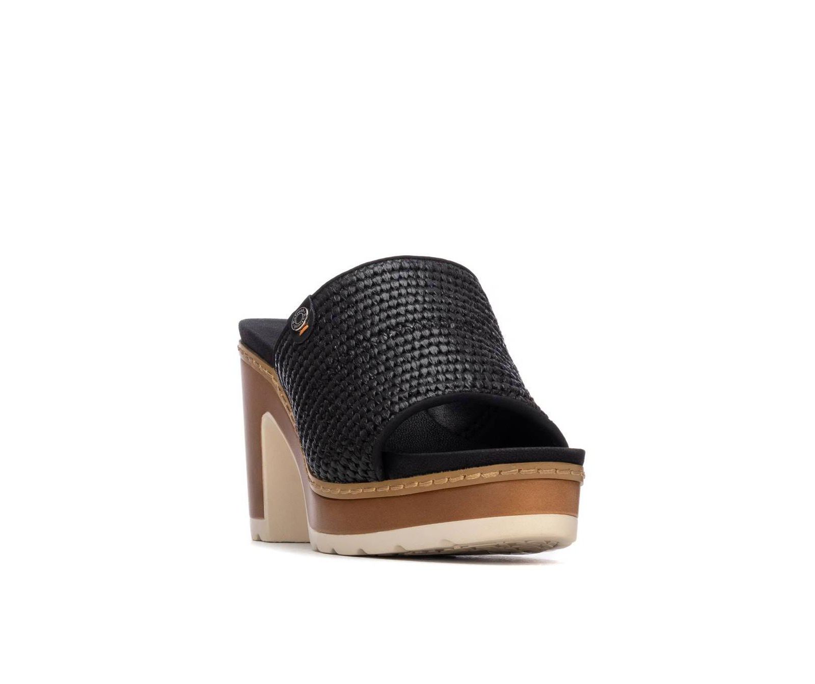 XTI Women's Refresh Collection Block Heel Slip On Sandals