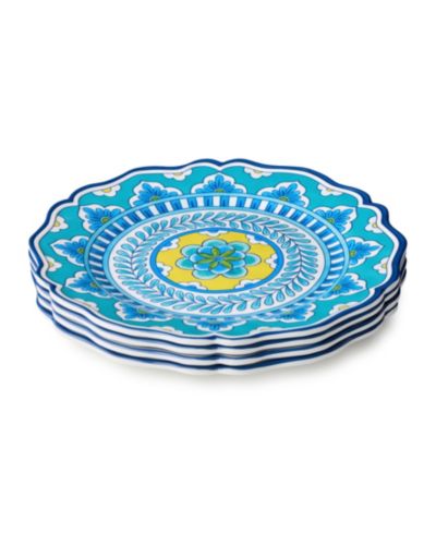 Certified International Porto Dinner Plates, Set of 4