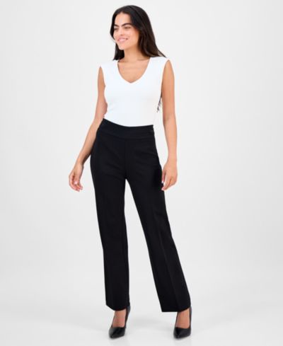 Женские брюки Anne Klein Essentials с боковыми застежками