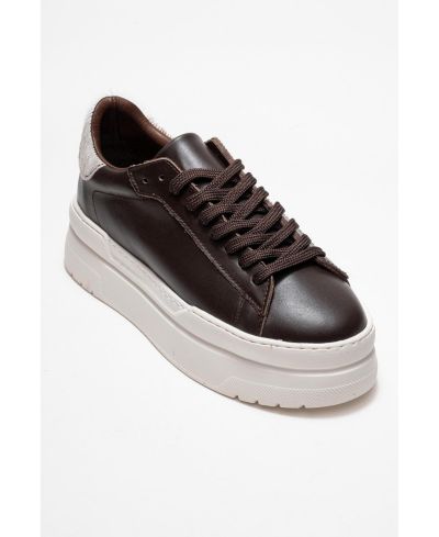 Женские кожаные кеды на платформе Anabel от Forever & Always Shoes