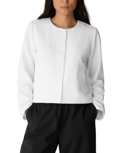 Eileen Fisher Женский жакет с круглым вырезом