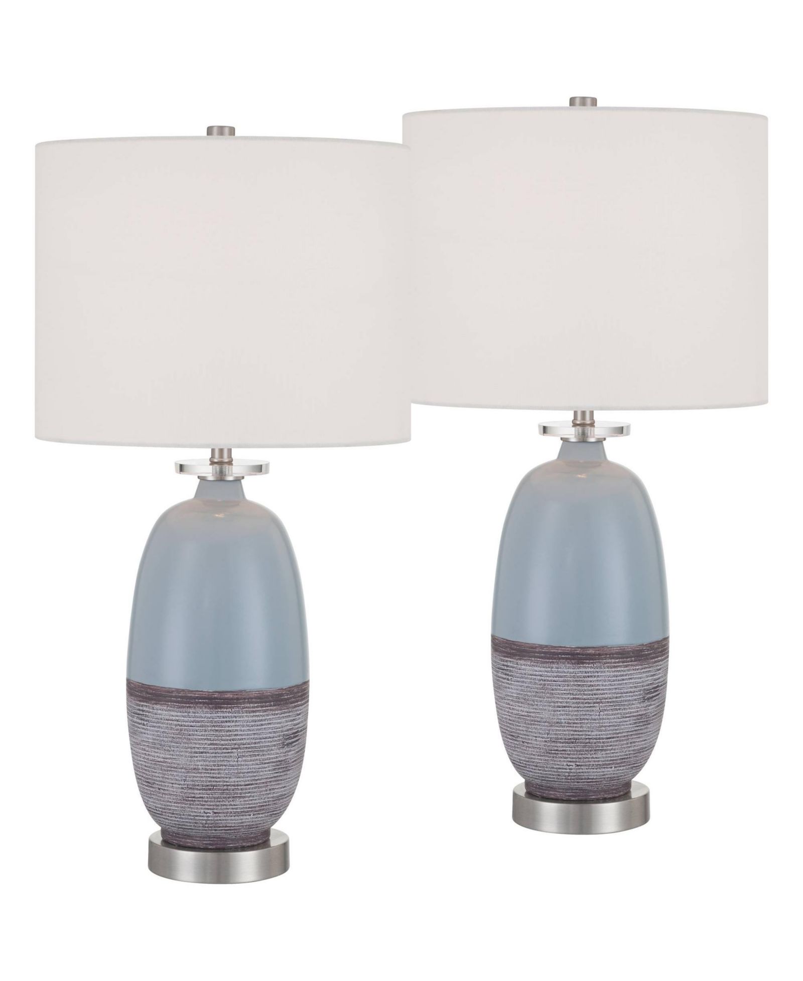 360 Lighting настольная лампа Stratos 26 1/4" High Ceramic Set of 2