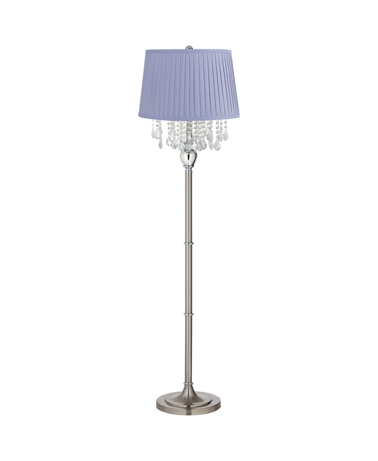 360 Lighting Crystals Traditional 60 1/2" Tall Standing Floor Lamp