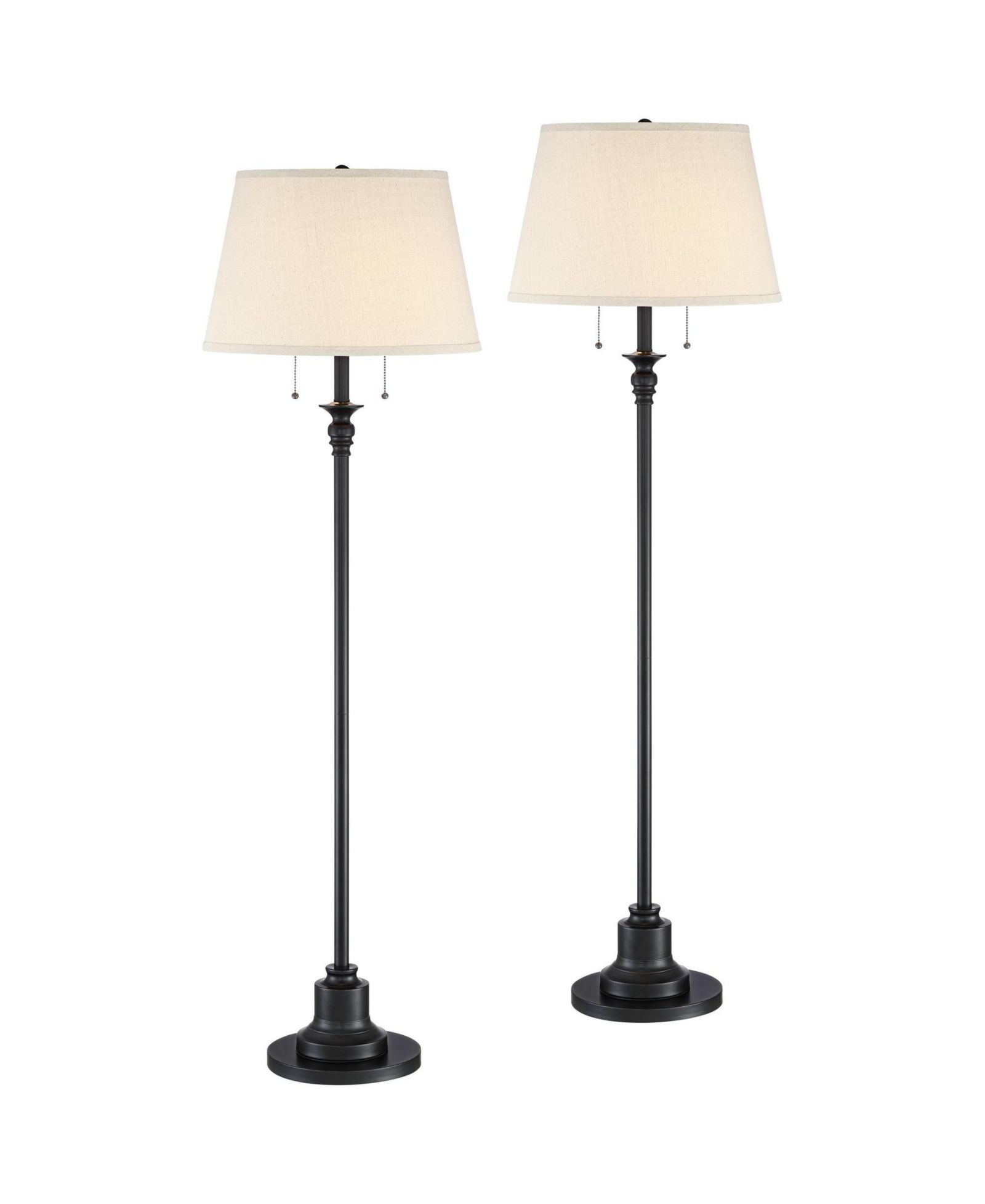 360 Lighting Spenser традиционные напольные лампы, набор 2 шт, бронзовый финиш