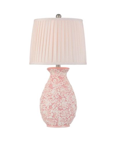 Настольная лампа 360 Lighting Buttercup 25" High Flowers Ceramic