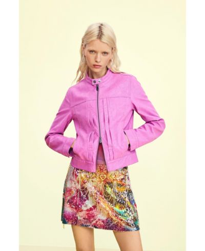 Женский жакет Desigual Faux Leather