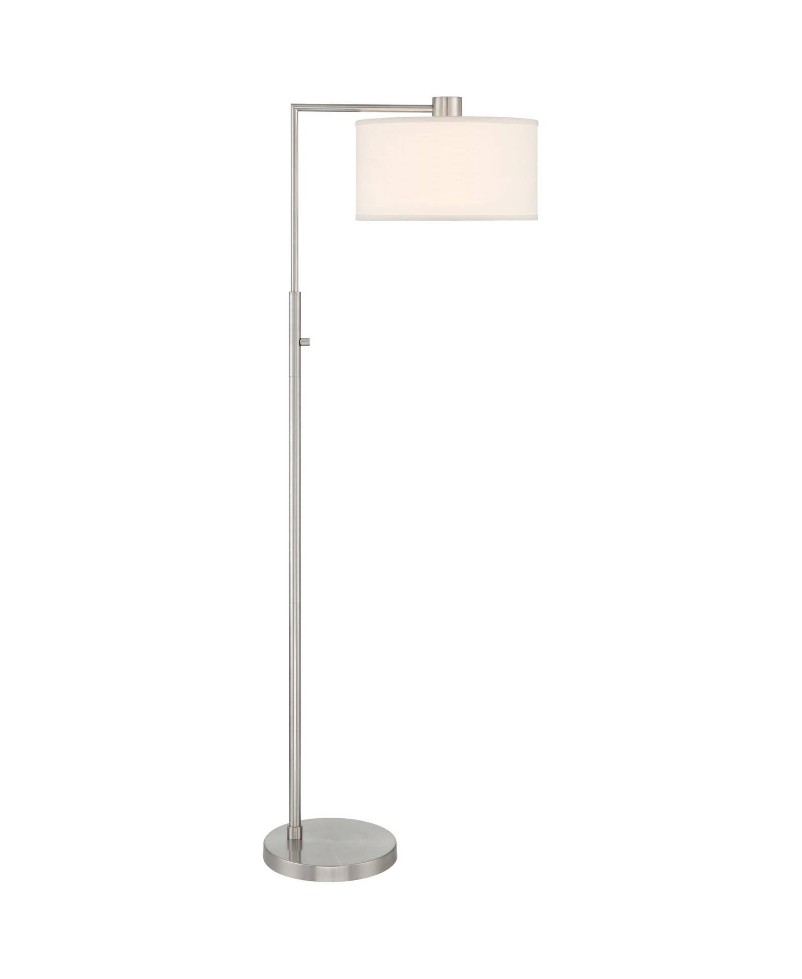 360 Lighting Colby Современный напольный торшер, Brushed Nickel, для гостиной