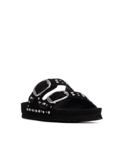 Женские босоножки XTI Suede Double Strap Buckle Sandals