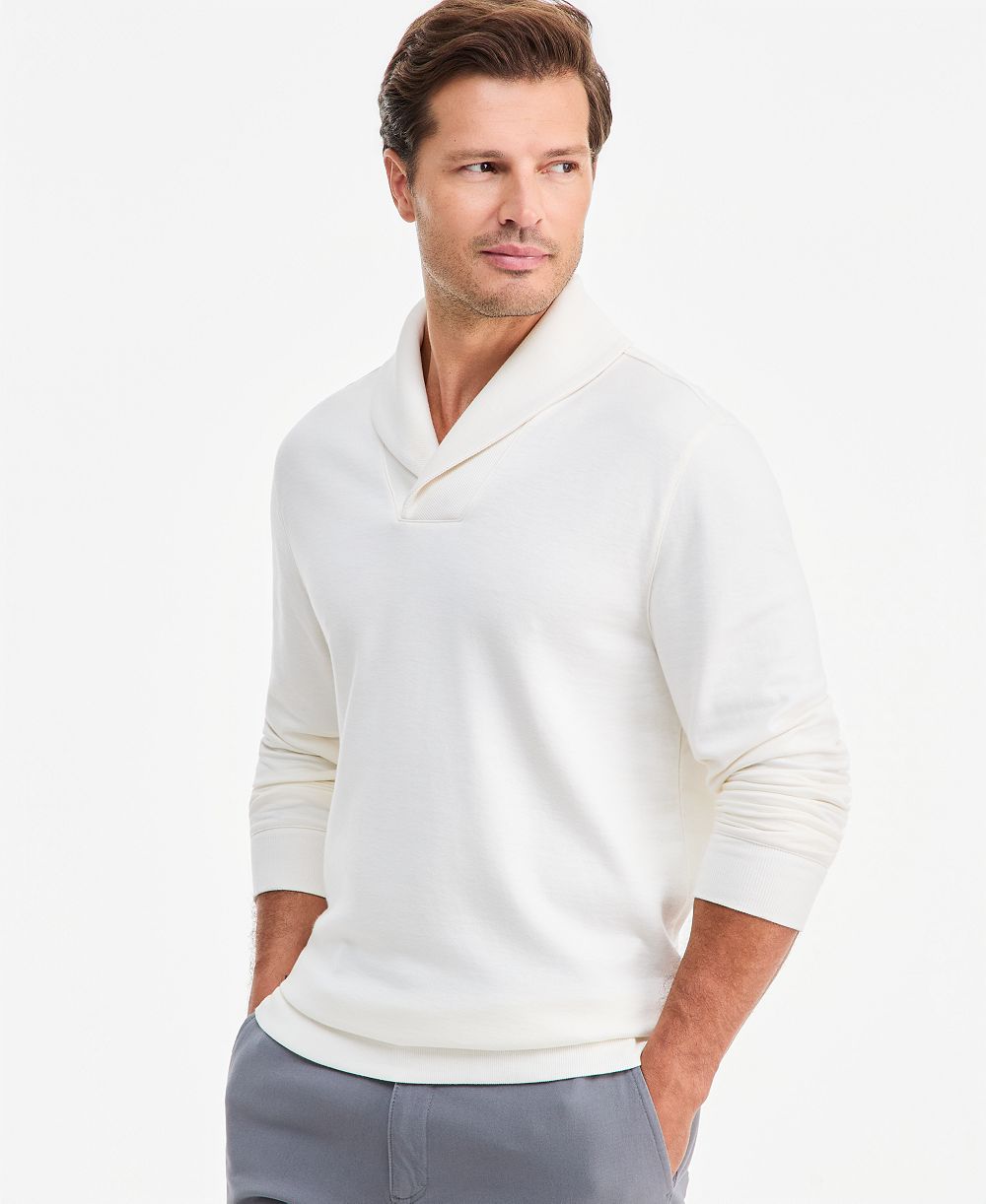 Club Room Men's Shawl-Collar Sweatshirt, Macy's Exclusive