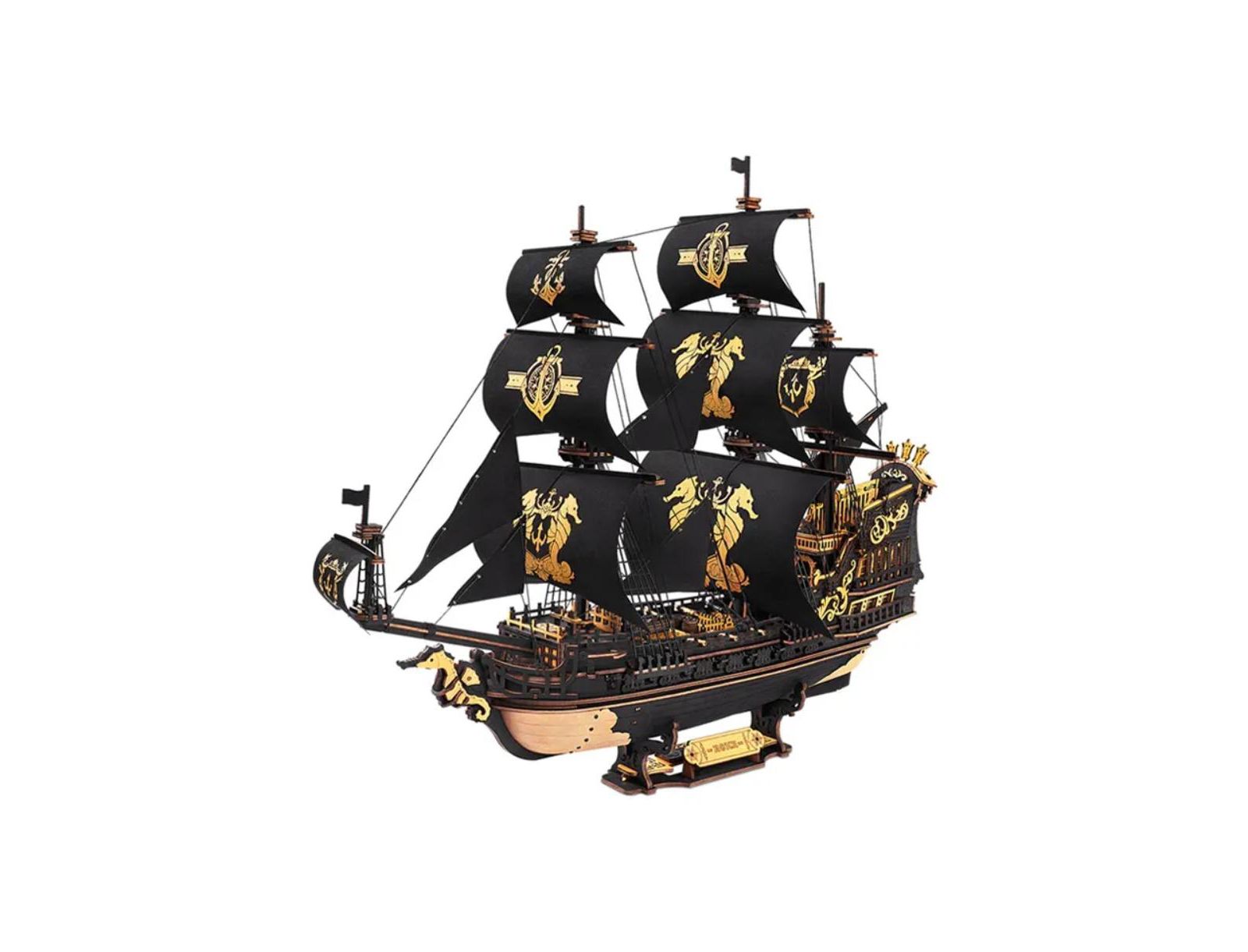Пазл Flash Popup 3D Pirate Ship Seahorse 603pcs DIY