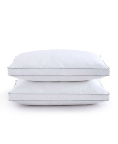 UNIKOME набор из 2 подушек с гусиным пером Cloud-Quilted Standard