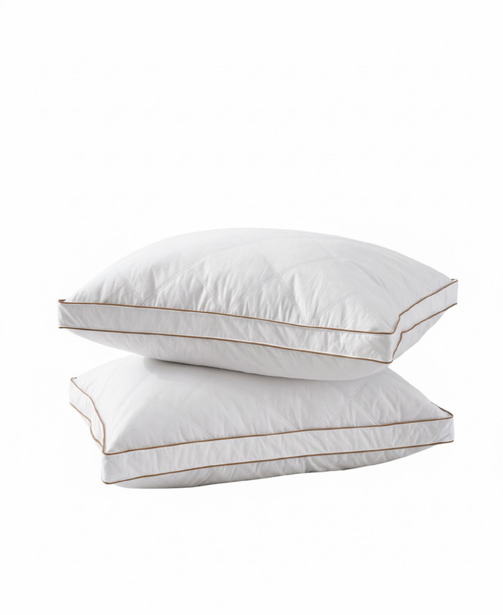 UNIKOME Goose Feather Down 2-Pack Bedding Pillows, Standard