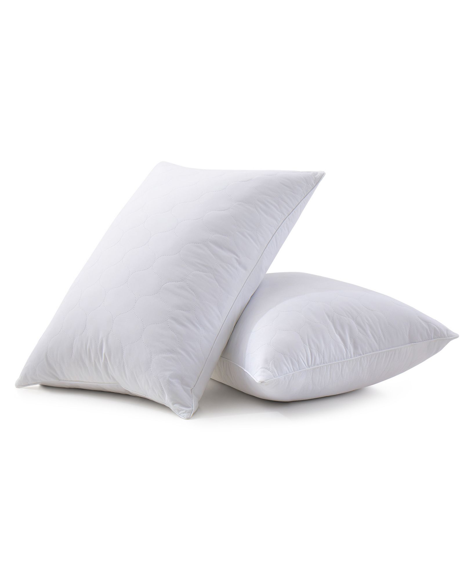 UNIKOME Premium Goose Feather Down 2-Pack Pillows, Standard/Queen