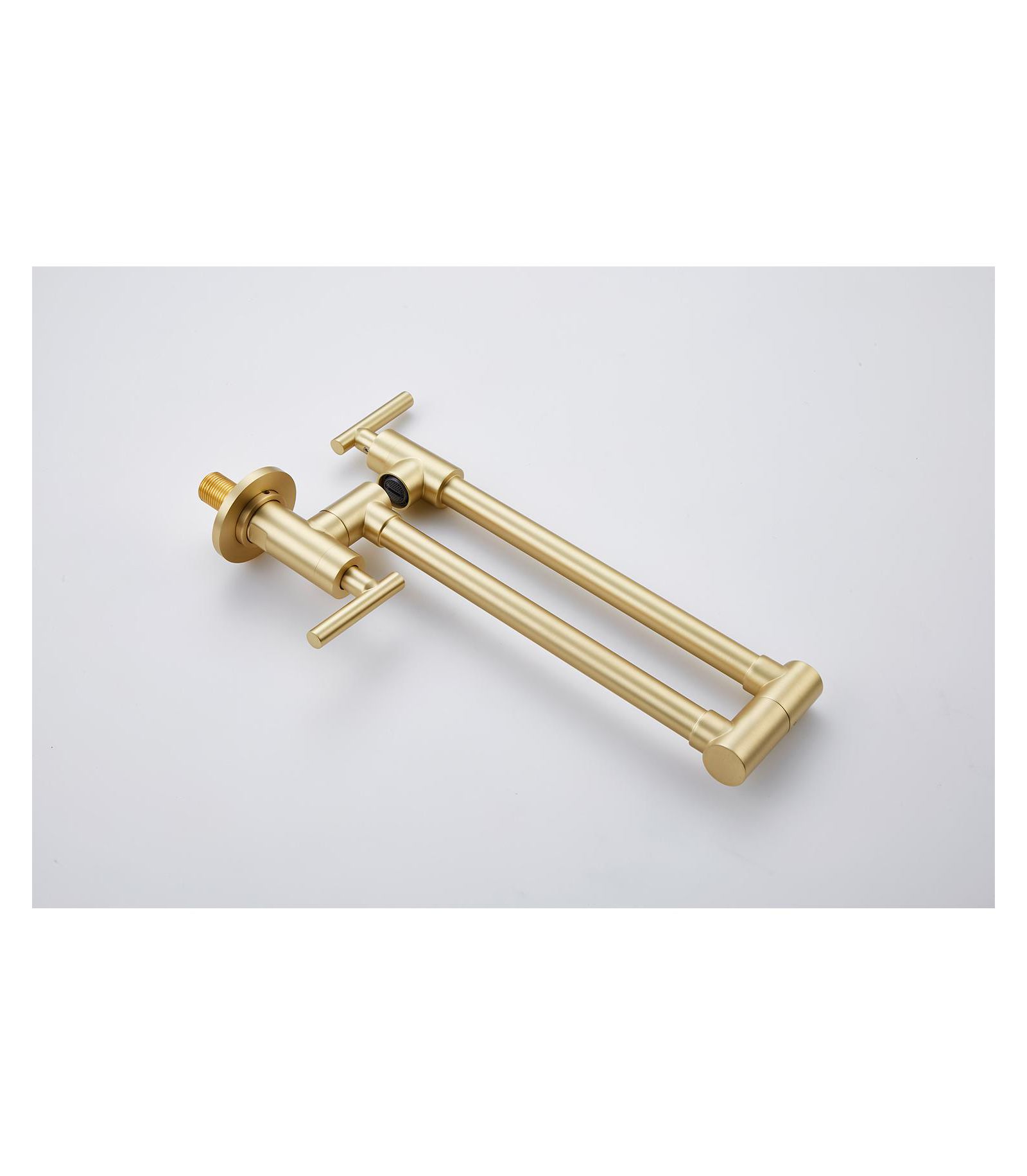 BUSDAYS Wall Mount Folding Kitchen Pot Filler Faucet
