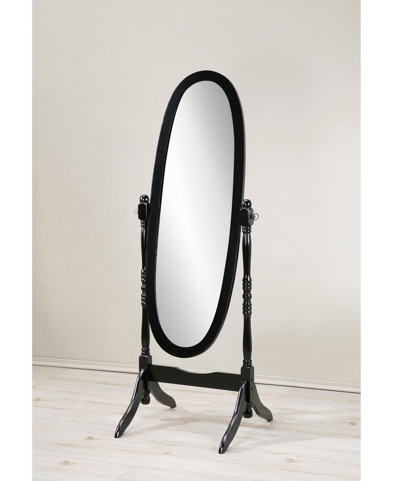 BUSDAYS Traditional Queen Anna Style Wood Floor Cheval Mirror