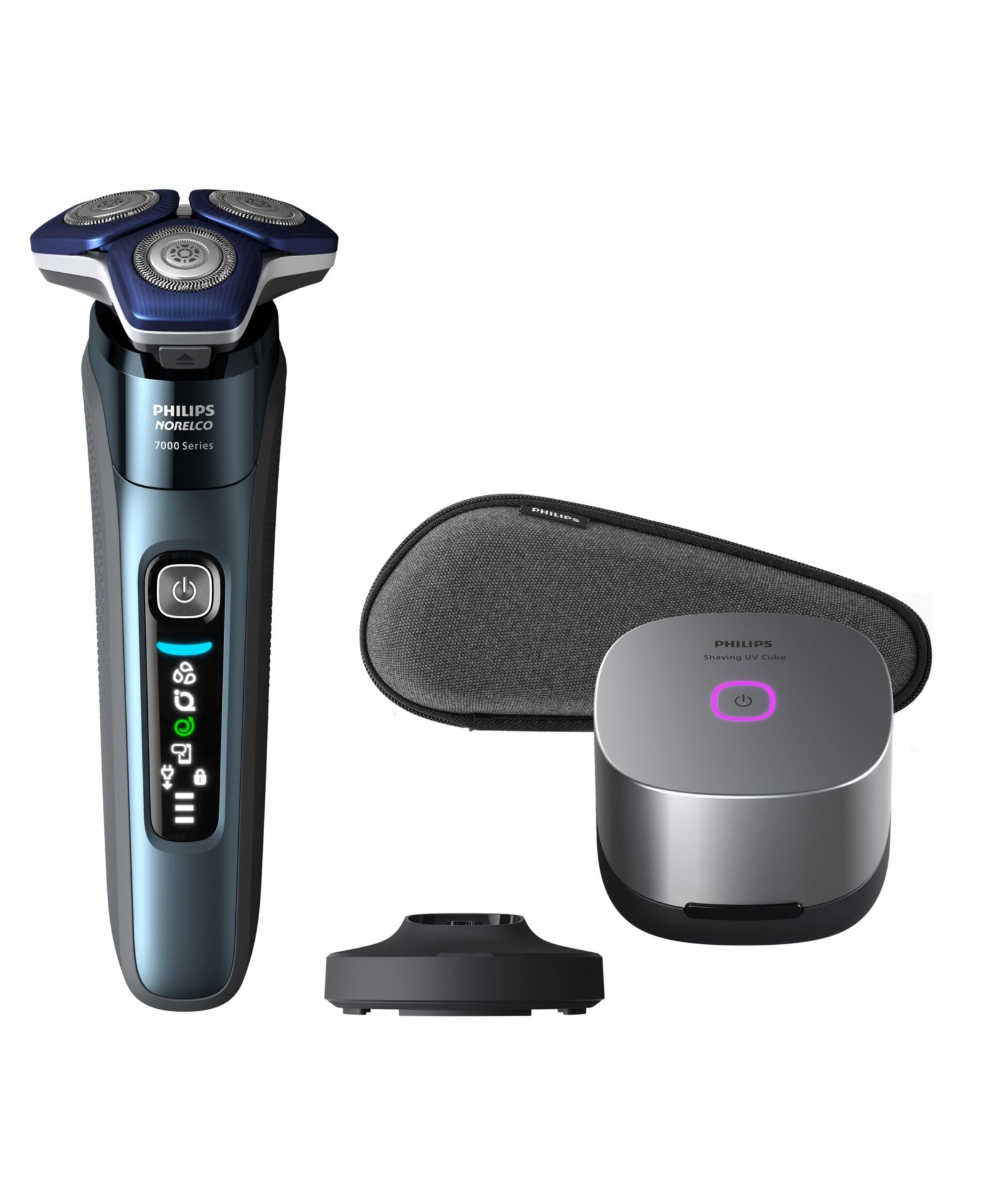 Philips Norelco Shaver 7900 with UV Sanitizing Cube