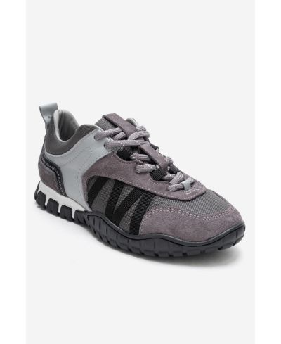 Forever & Always Shoes Women's Fiera Leather Mesh Sneaker
