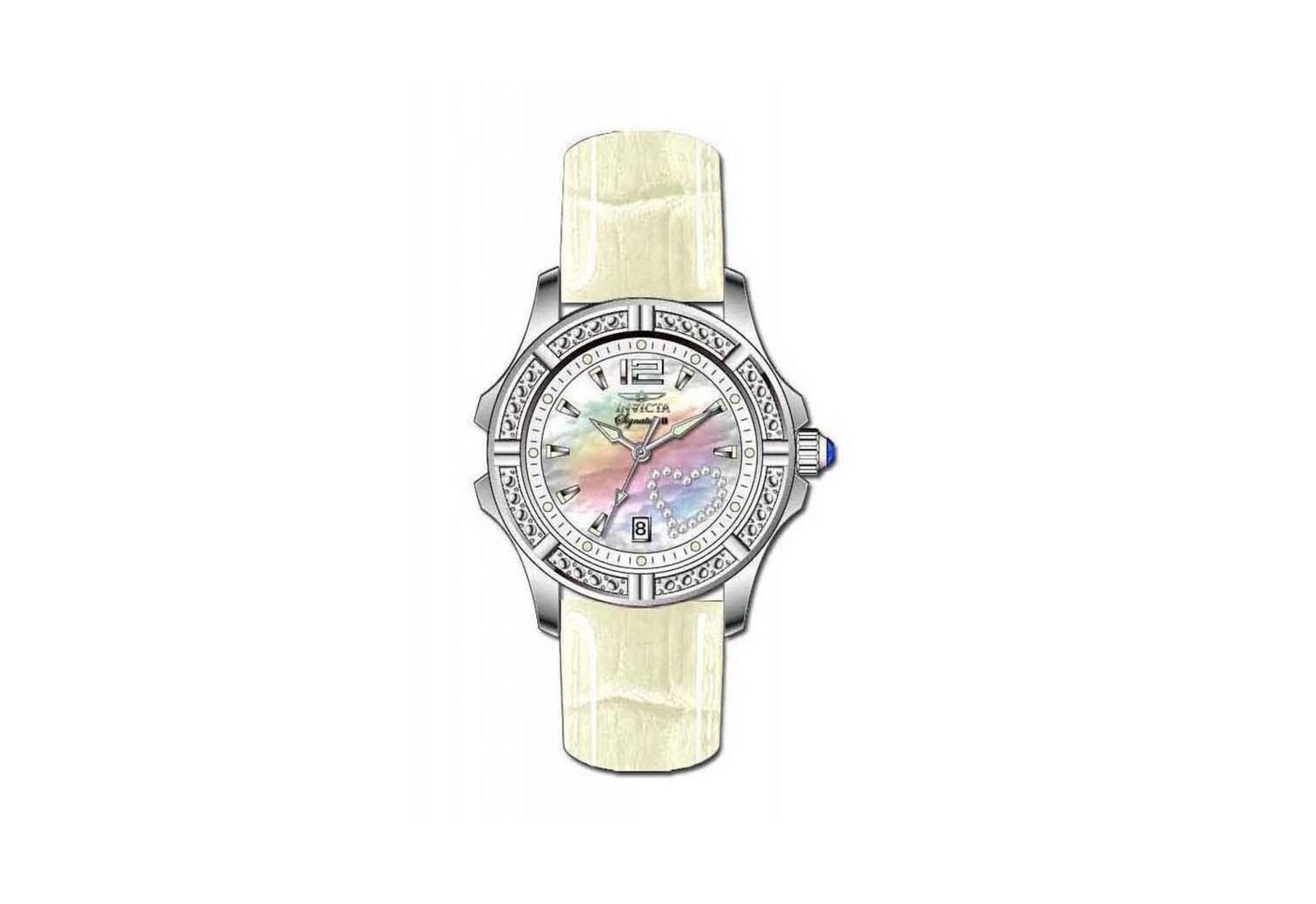 Женские часы Invicta 7475 Signature Quartz Champagne Dial