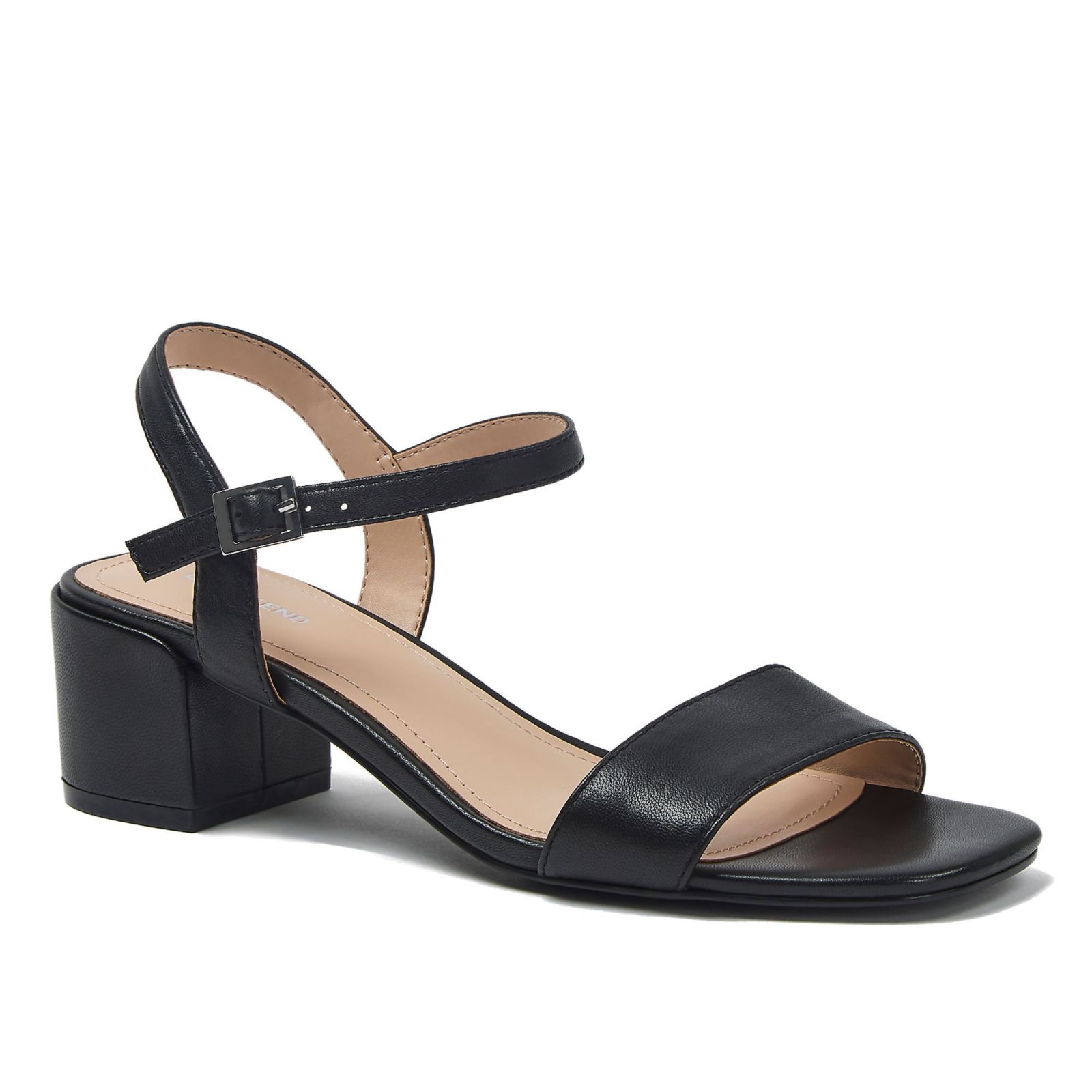Lands' End Women's Essential Leather Block Heels