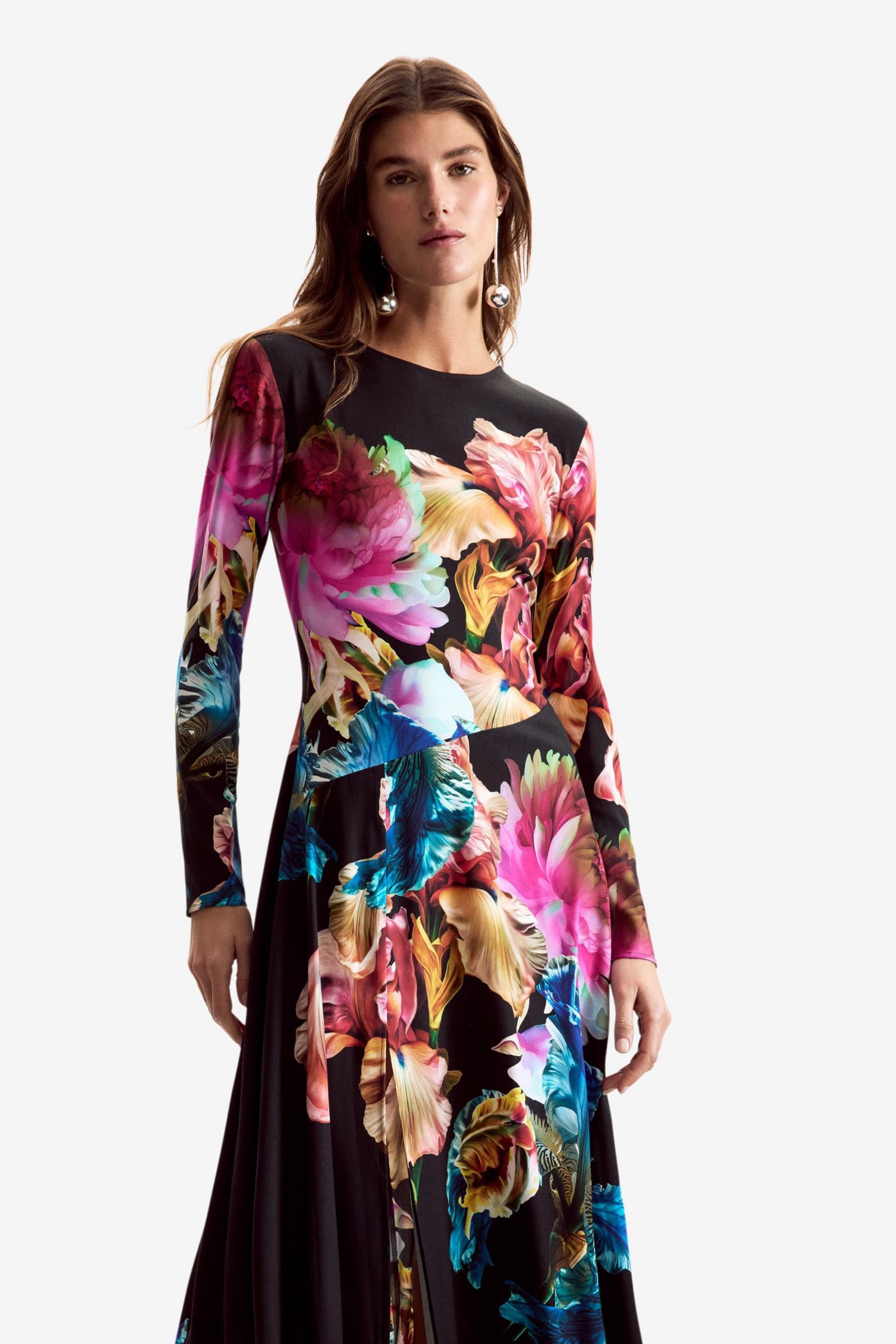 Женское платье Desigual M. C. Lacroix с длинными рукавами