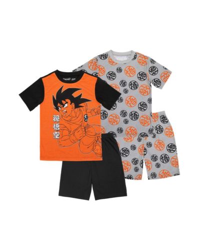 Комплект пижам Dragon Ball Z Goku and Kanji, 4 шт., для мальчиков