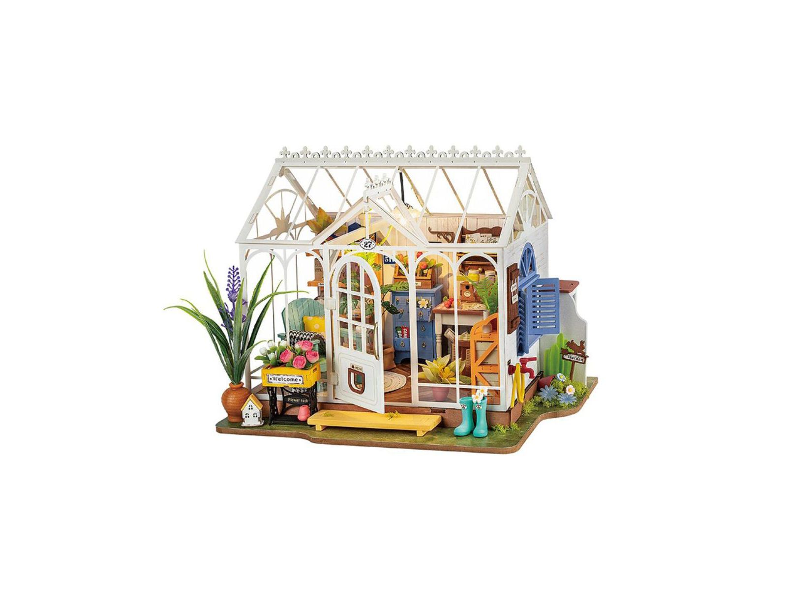 Деревянный 3D пазл Flash Popup Dreamy Garden House 296 pieces