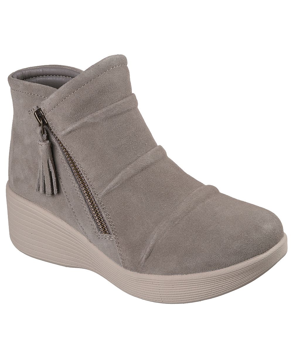 Женские повседневные модные ботильоны на клиновидном каблуке Skechers Relaxed Fit Parallel Lite из Finish Line