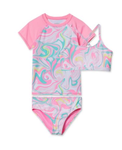 Light pink multi swirl