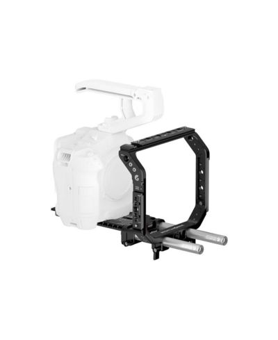 Bright Tangerine Halo Universal Camera Cage, Compatible with All Cameras