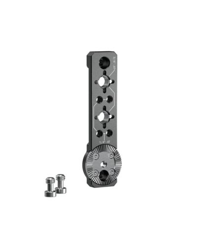 Bright Tangerine Left Side Plate Anodized Aluminum Camera Mounting Plate for Red V-raptor