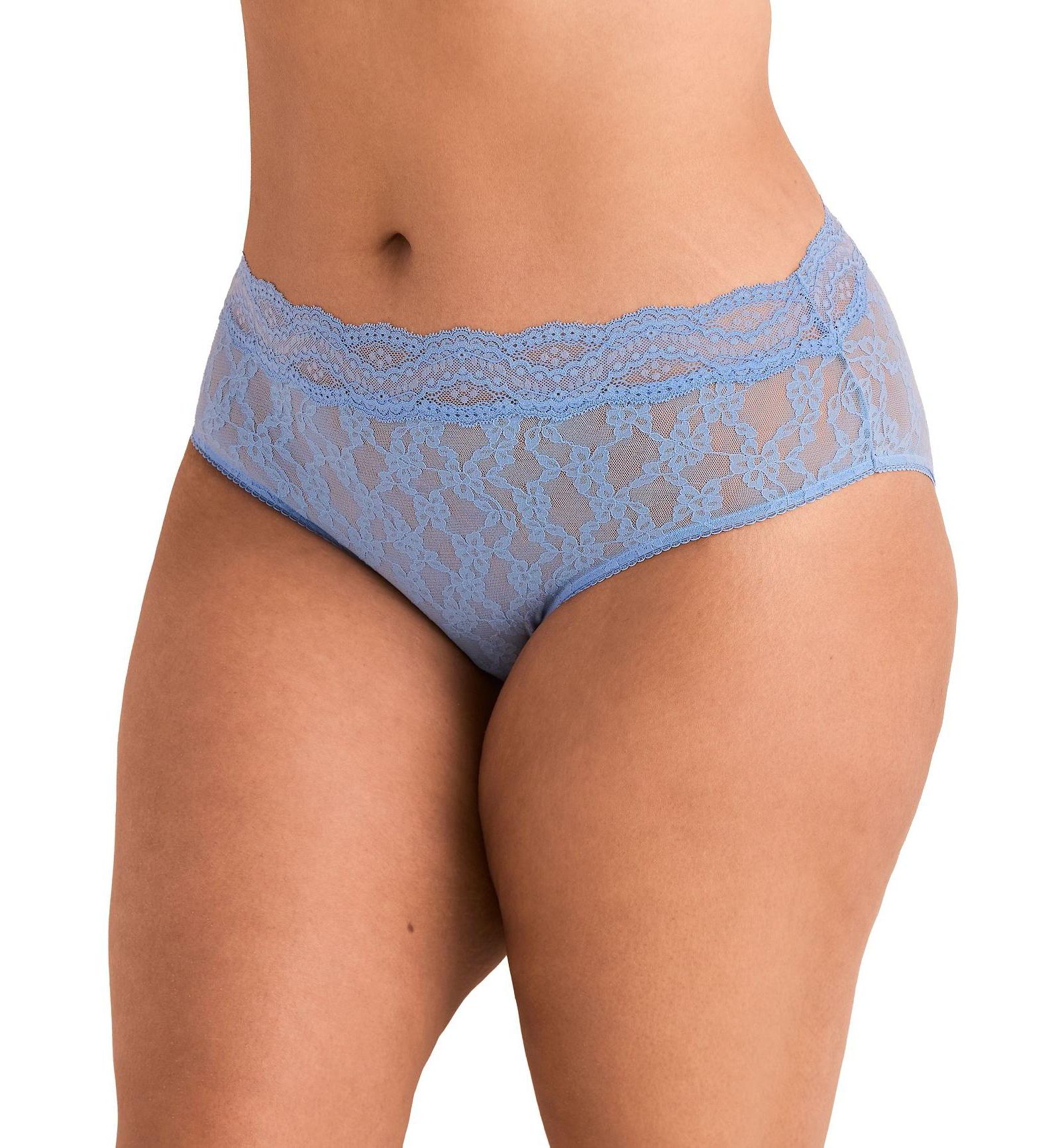 Adore Me Plus Size Marine High Waisted Panty