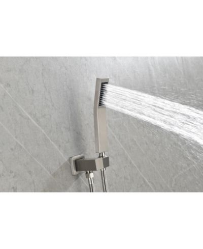 BUSDAYS Handheld Shower Head with Shower Hose and Adjustable Shower Bracket
