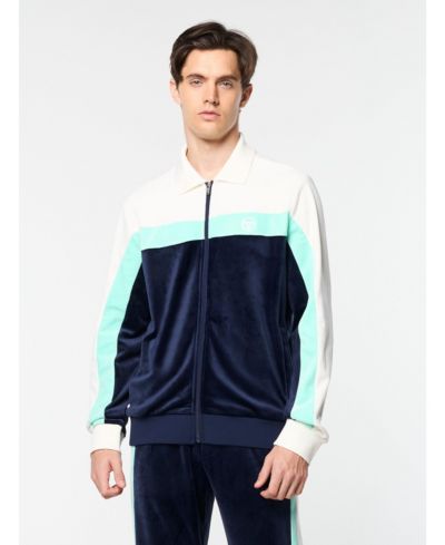 Мужская велюровая спортивная куртка Sergio Tacchini Lazaro