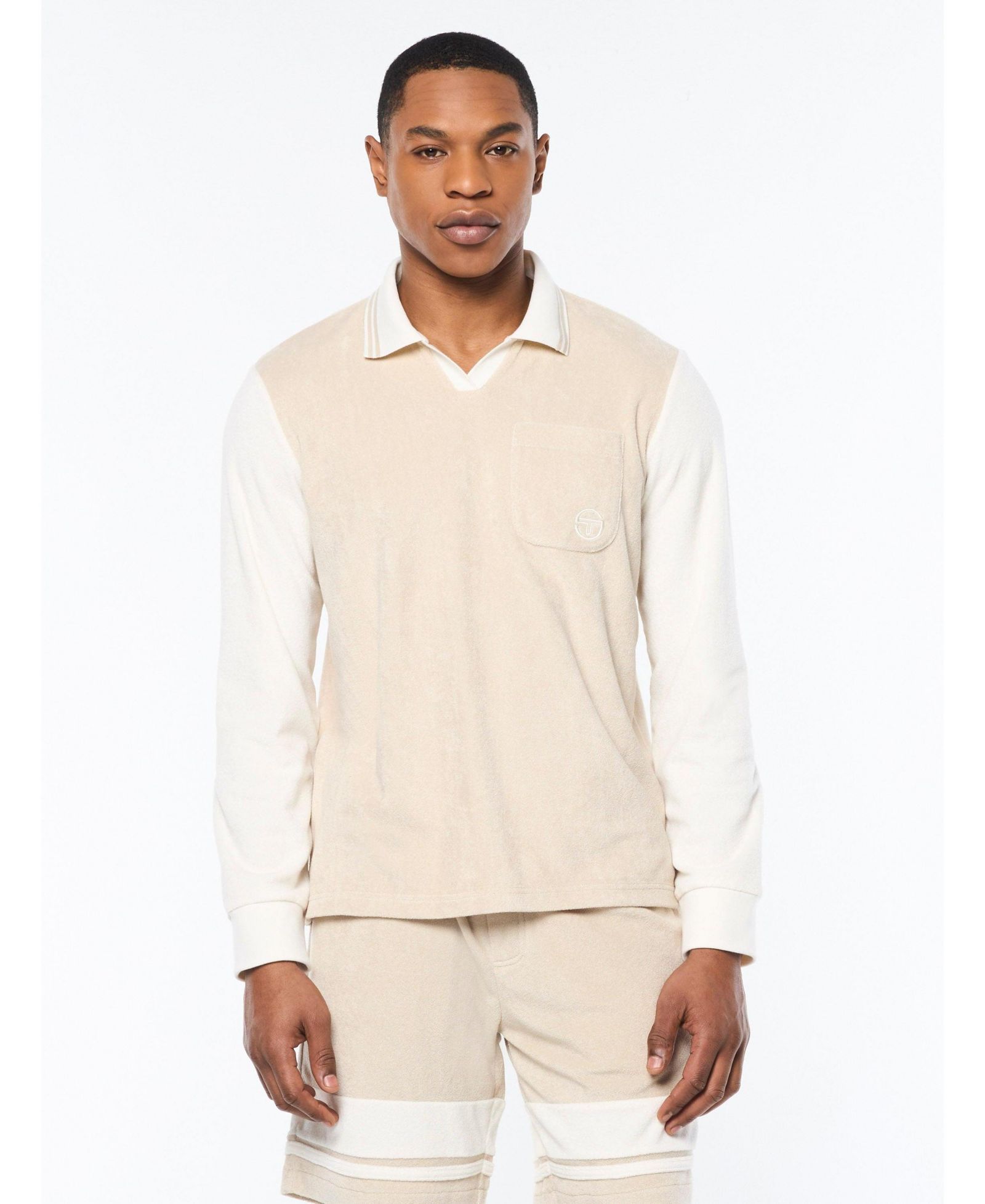 Sergio Tacchini Men's Alvar Long Sleeve Polo