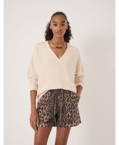 Женский хлопковый джемпер Hush Cleo V-Neck