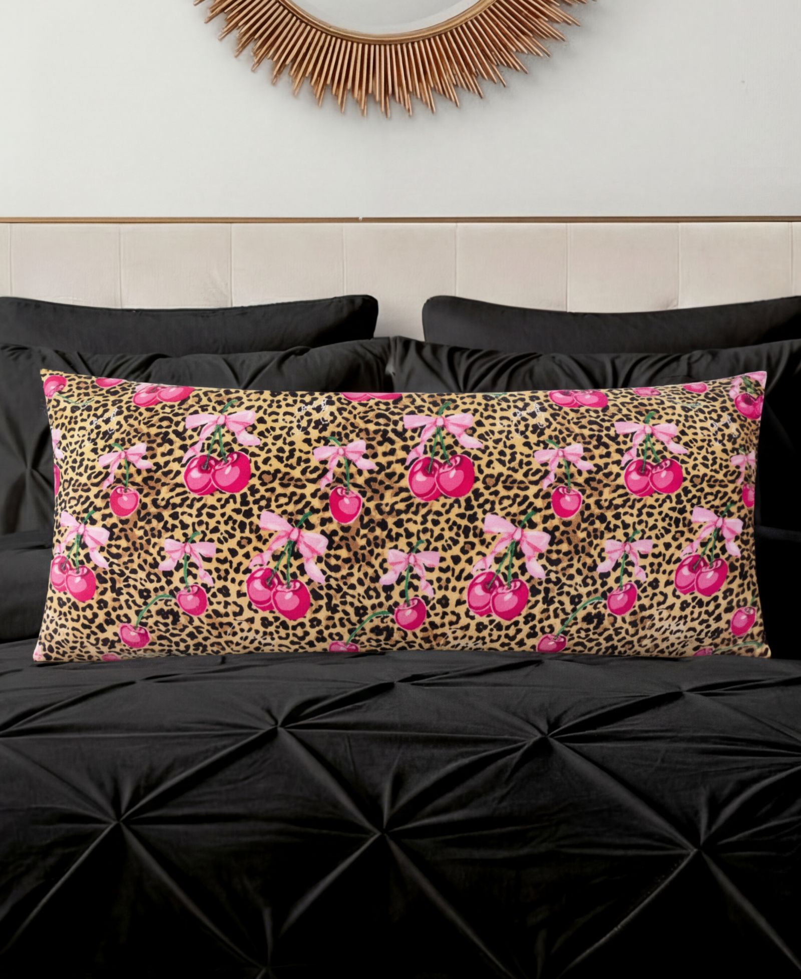 Juicy Couture Ultra-Soft Plush Body Pillow, 20" x 48"