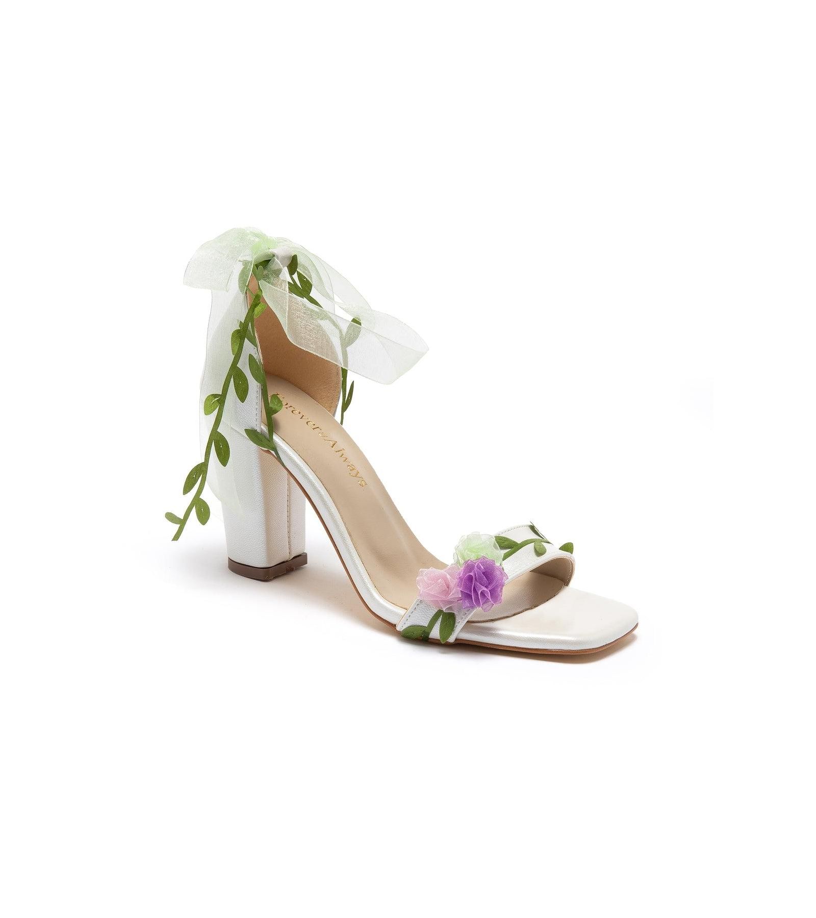 Forever & Always Shoes Женские босоножки Blosse Floral Bridal Heels